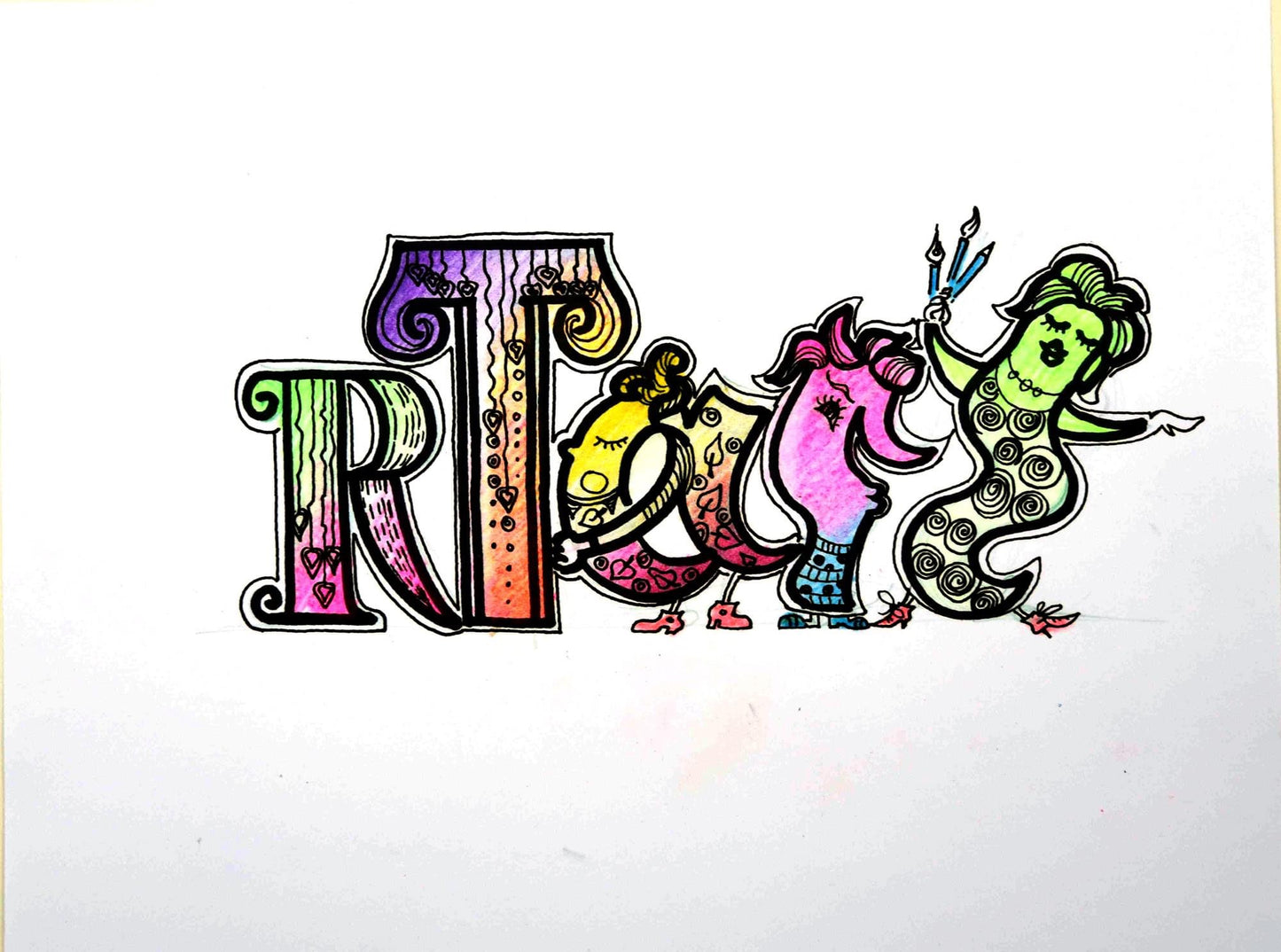 Марафон. Графика и иллюстрация