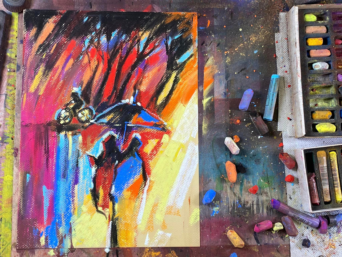 Мягкая пастель. Мини курс