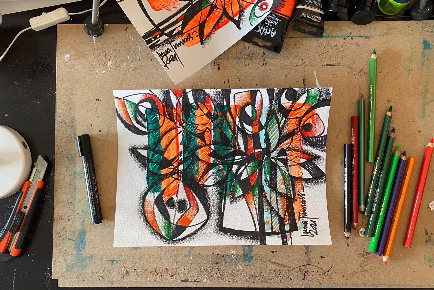 Цветы. Абстракция