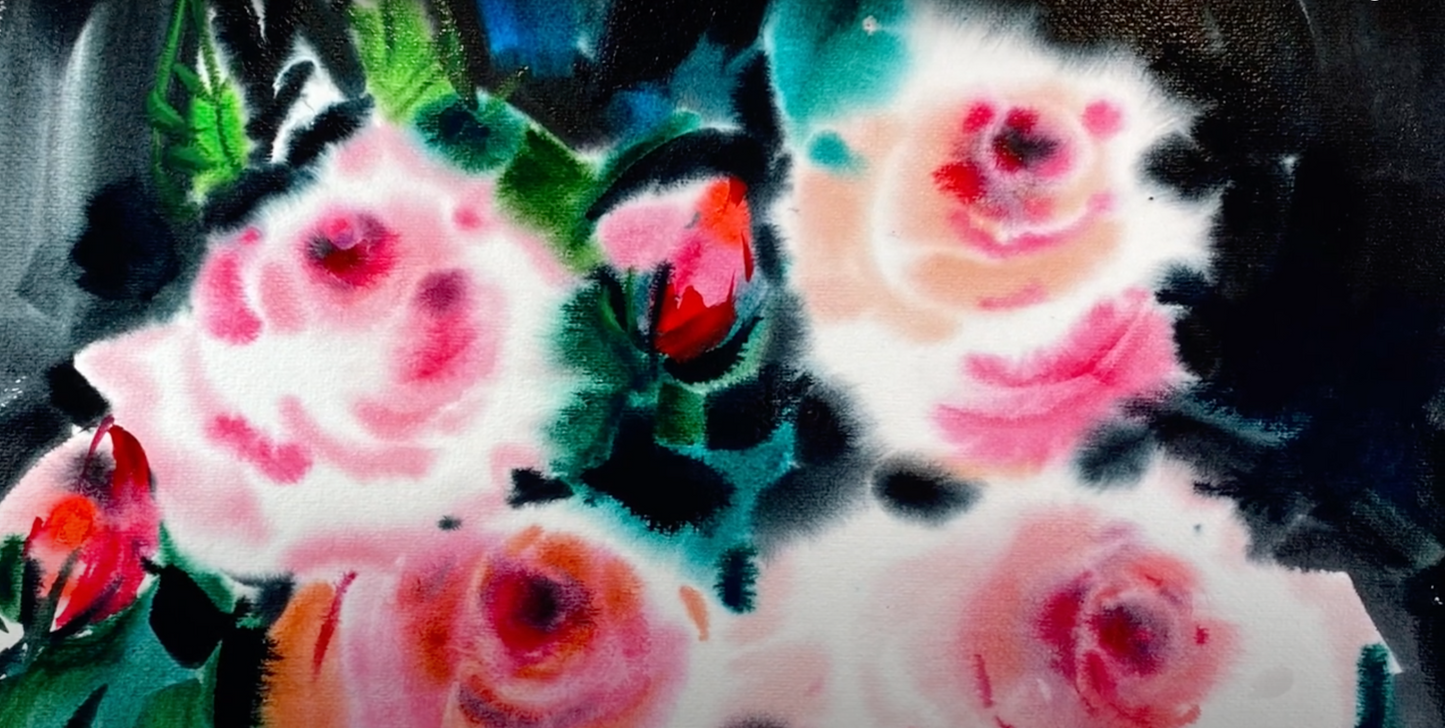 Акварель профессиональная II ступень.