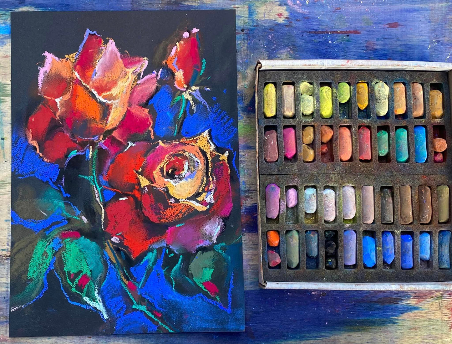 Пастель многогранная. Арт Марафон