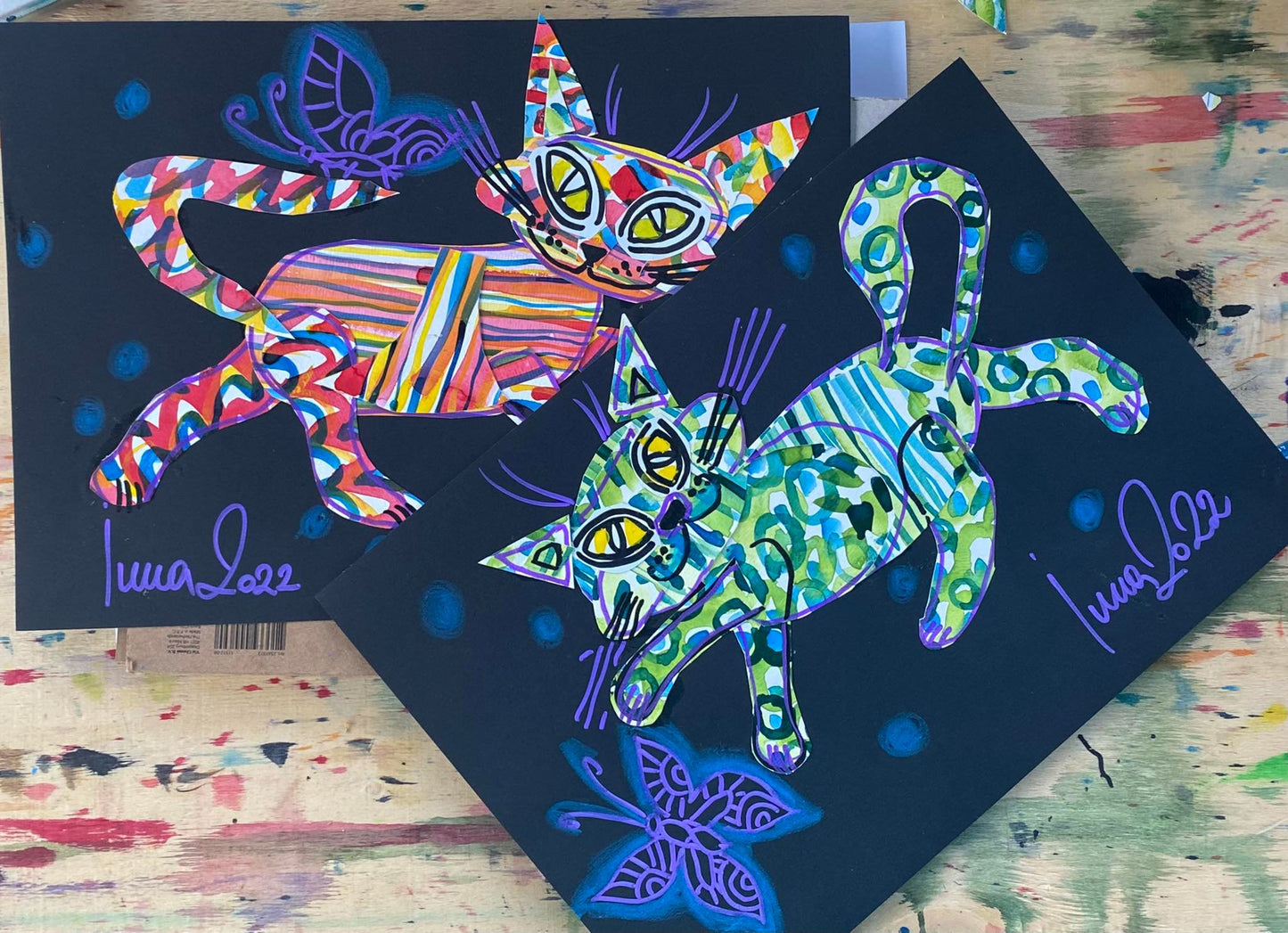 Креативный коллаж. Веселые животные. Мини-Марафон