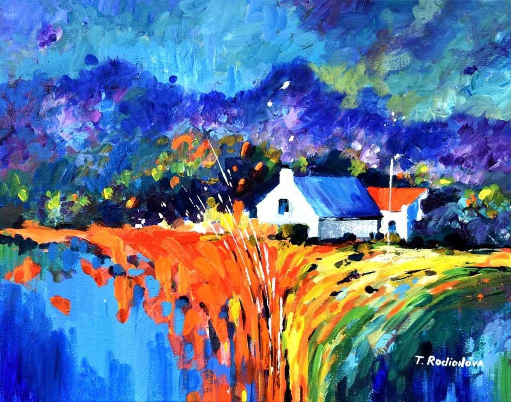 Марафон. Современный акрил