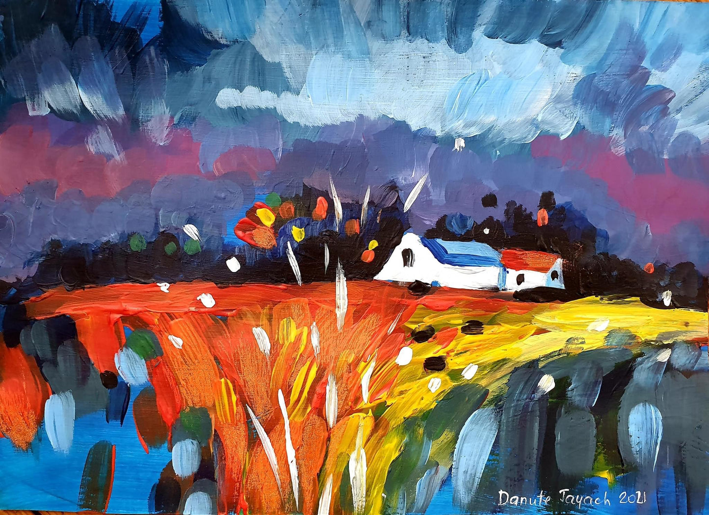 Марафон. Современный акрил