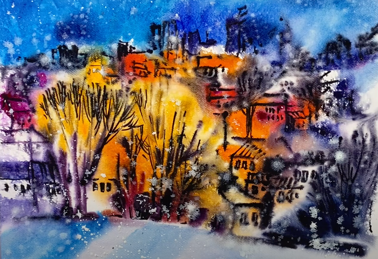 Акварель профессиональная II ступень.