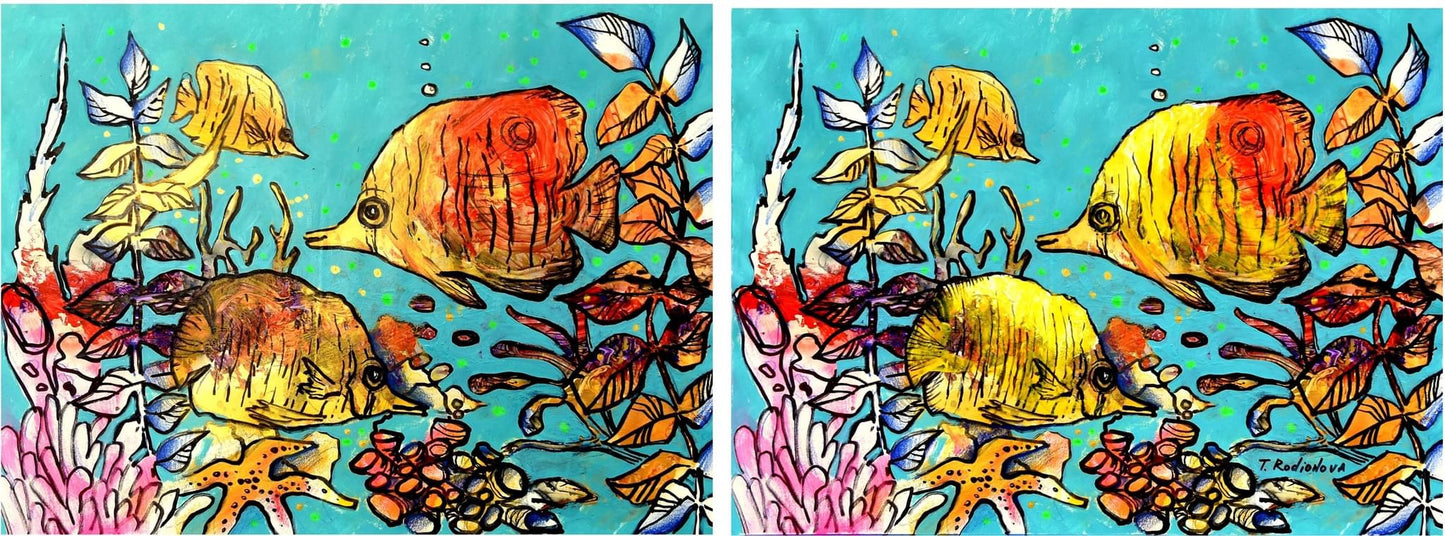 Марафон. Современный акрил