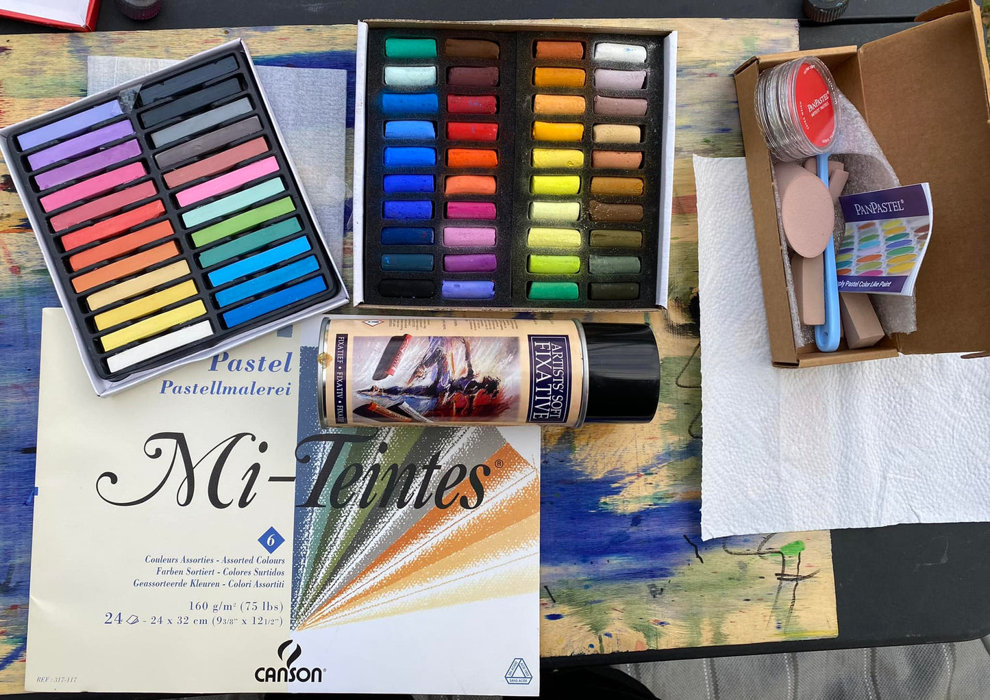 Мягкая пастель. Мини курс