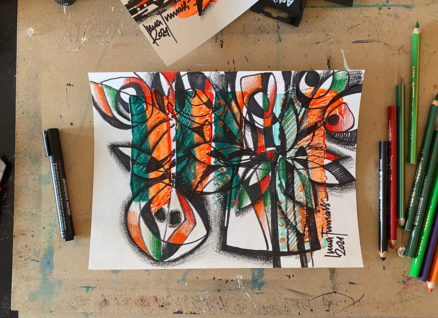 Цветы. Абстракция