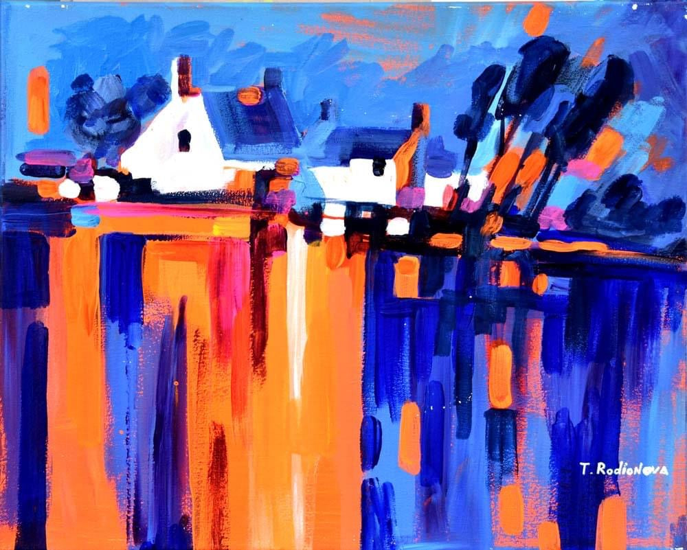 Марафон. Современный акрил