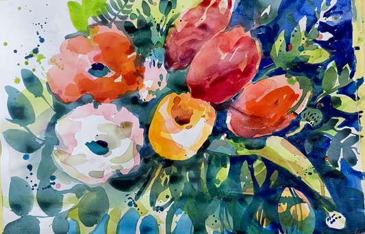 Акварель профессиональная II ступень.