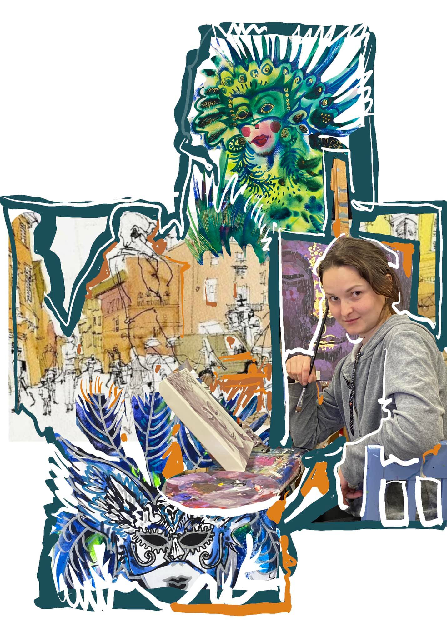 Скетчинг. Графика. Поп Арт. Креативный марафон