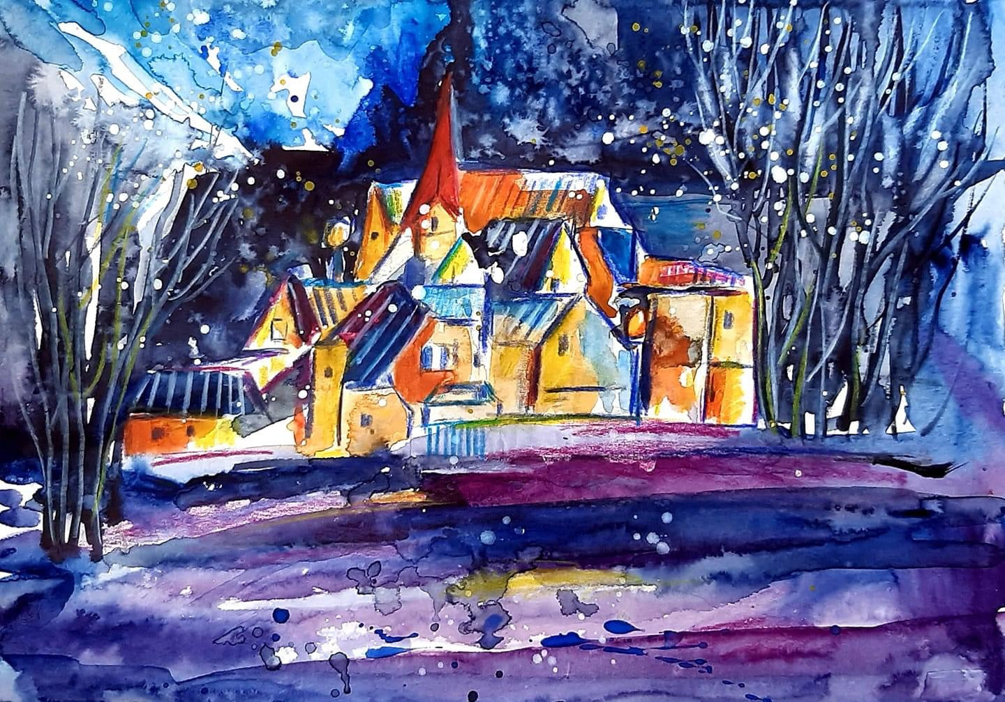 Арт-Марафон. Акварель чистая и звонкая. Курс 20 видео-уроков