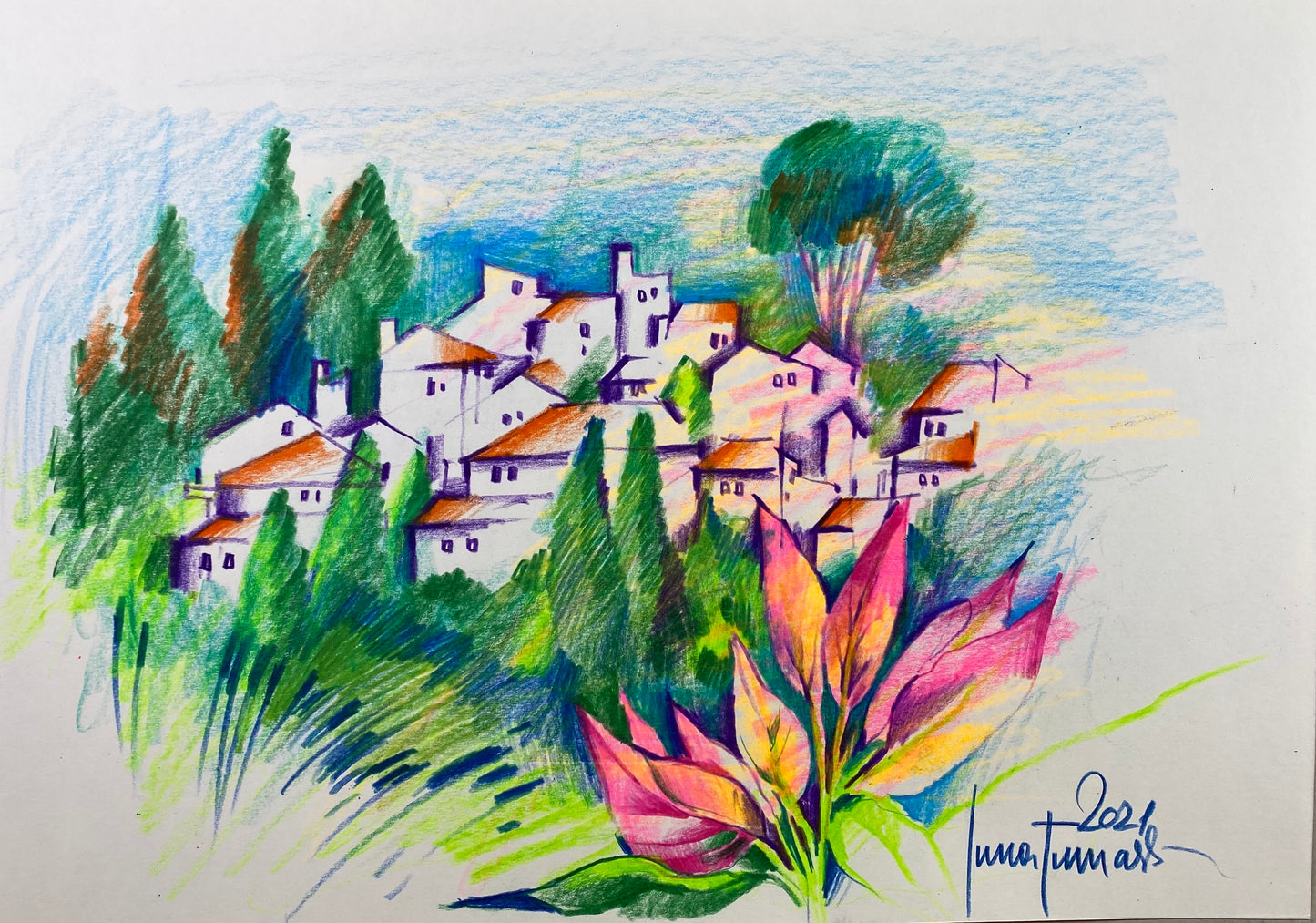 Минимарафон. Белая деревня Андалузии. 4 урока