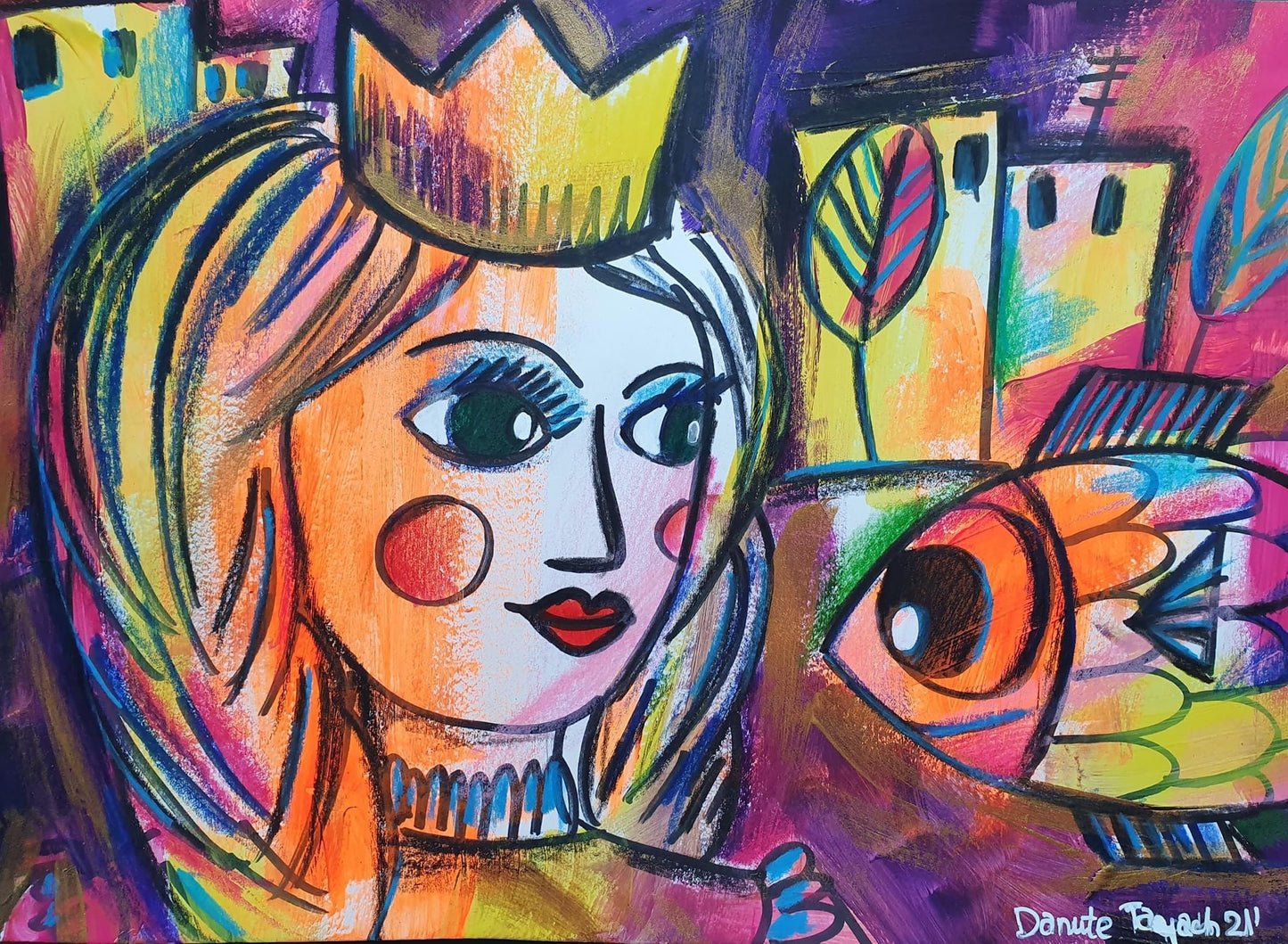 Марафон. Современный акрил