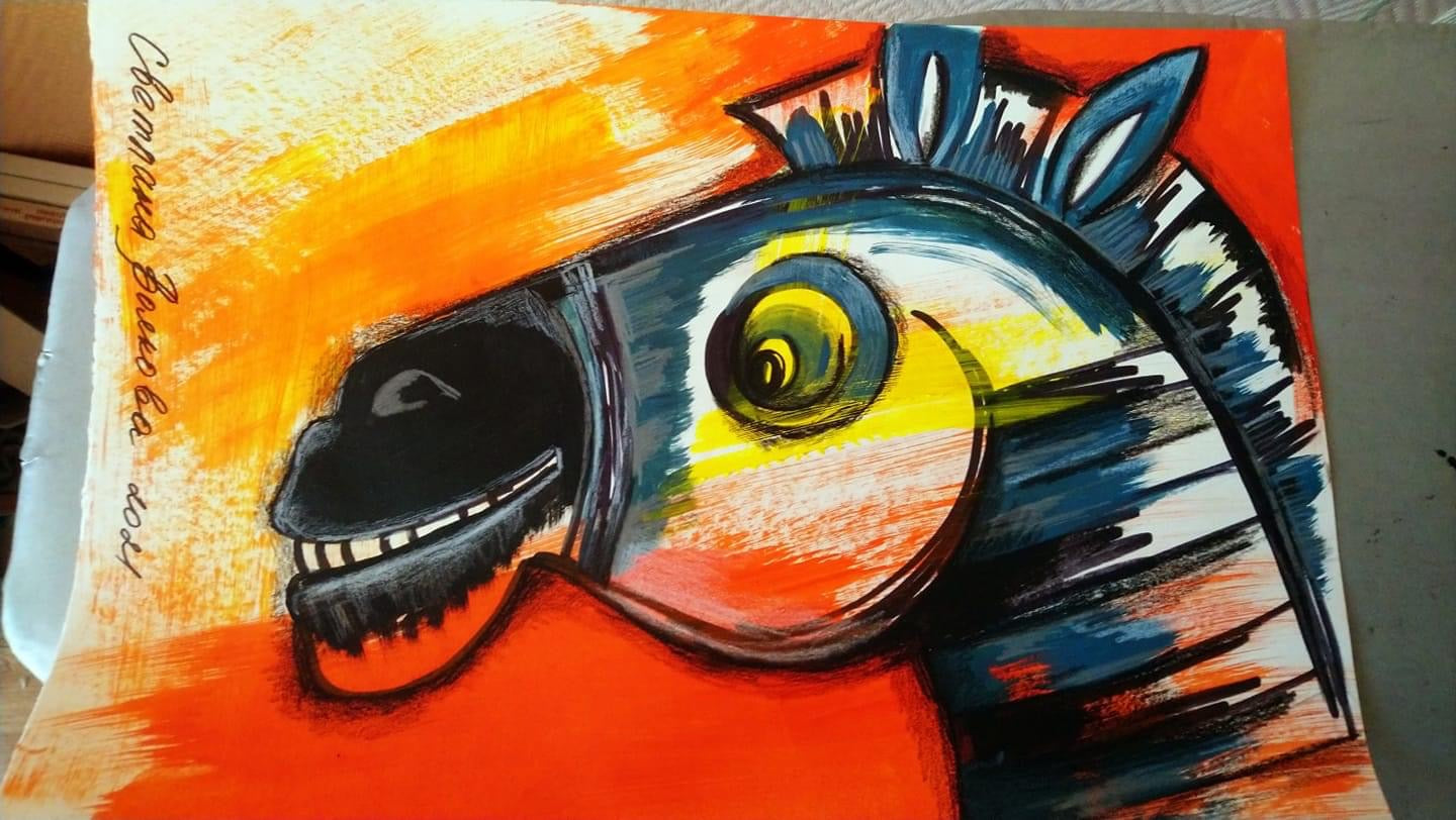 Марафон. Современный акрил