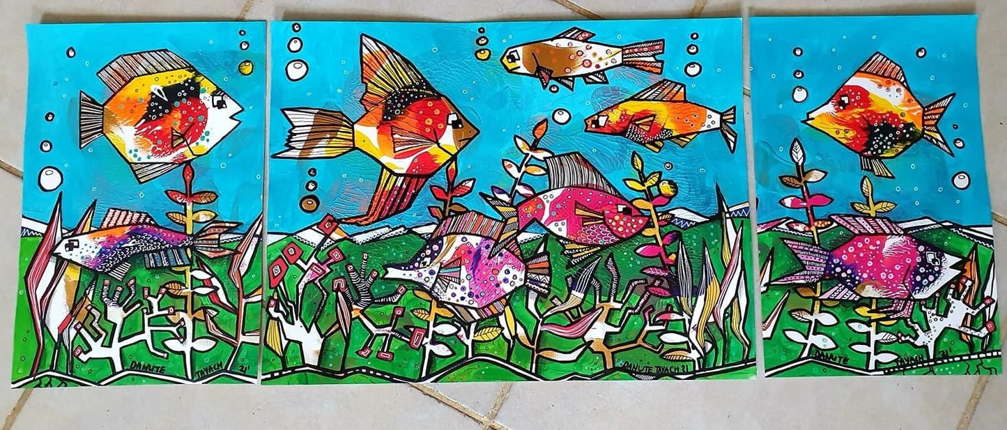 Марафон. Современный акрил