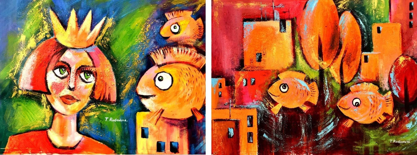 Марафон. Современный акрил