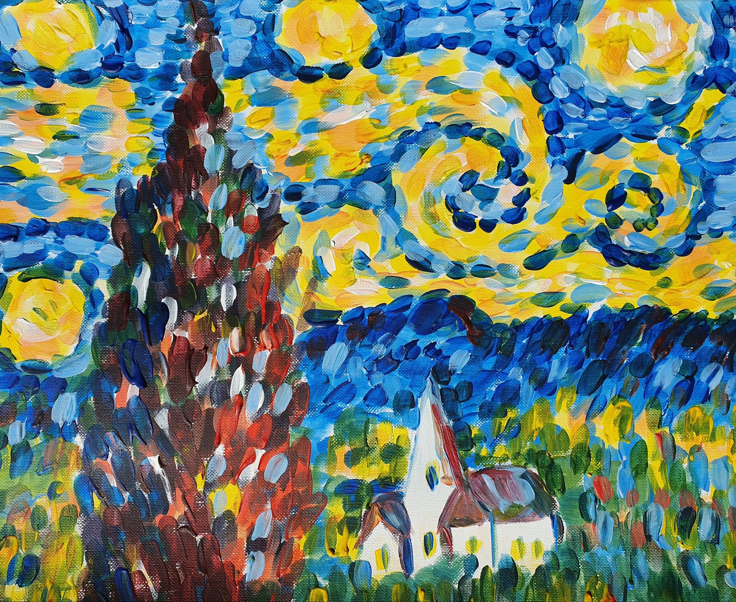 Акрил импрессионизм