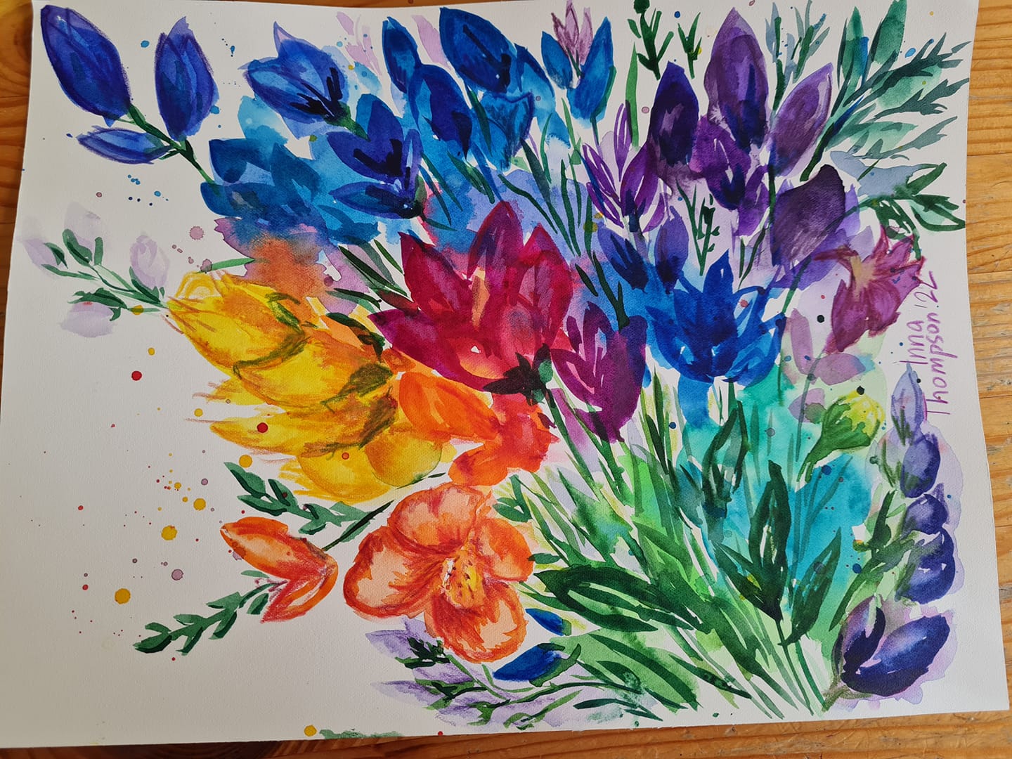 Летние цветы колокольчики