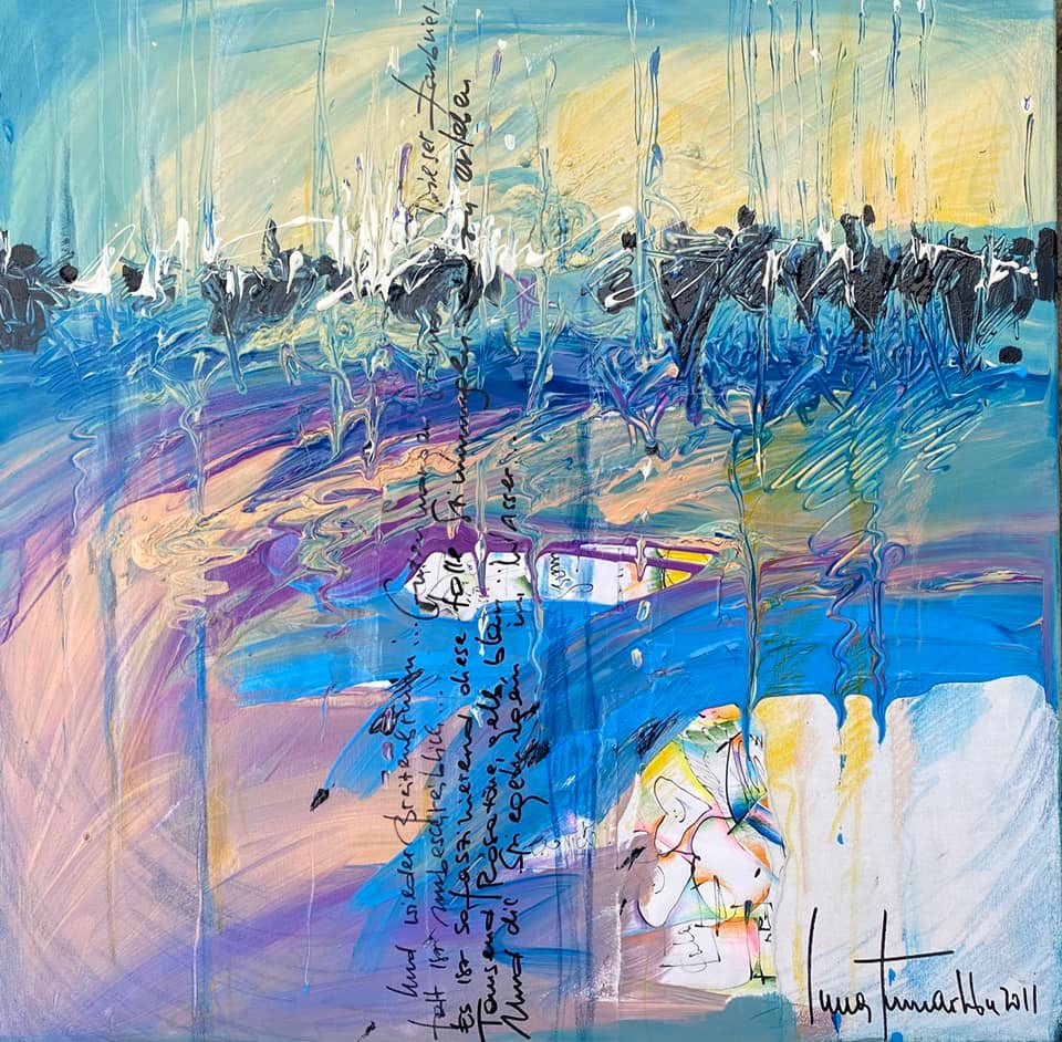 Марафон. Современный акрил