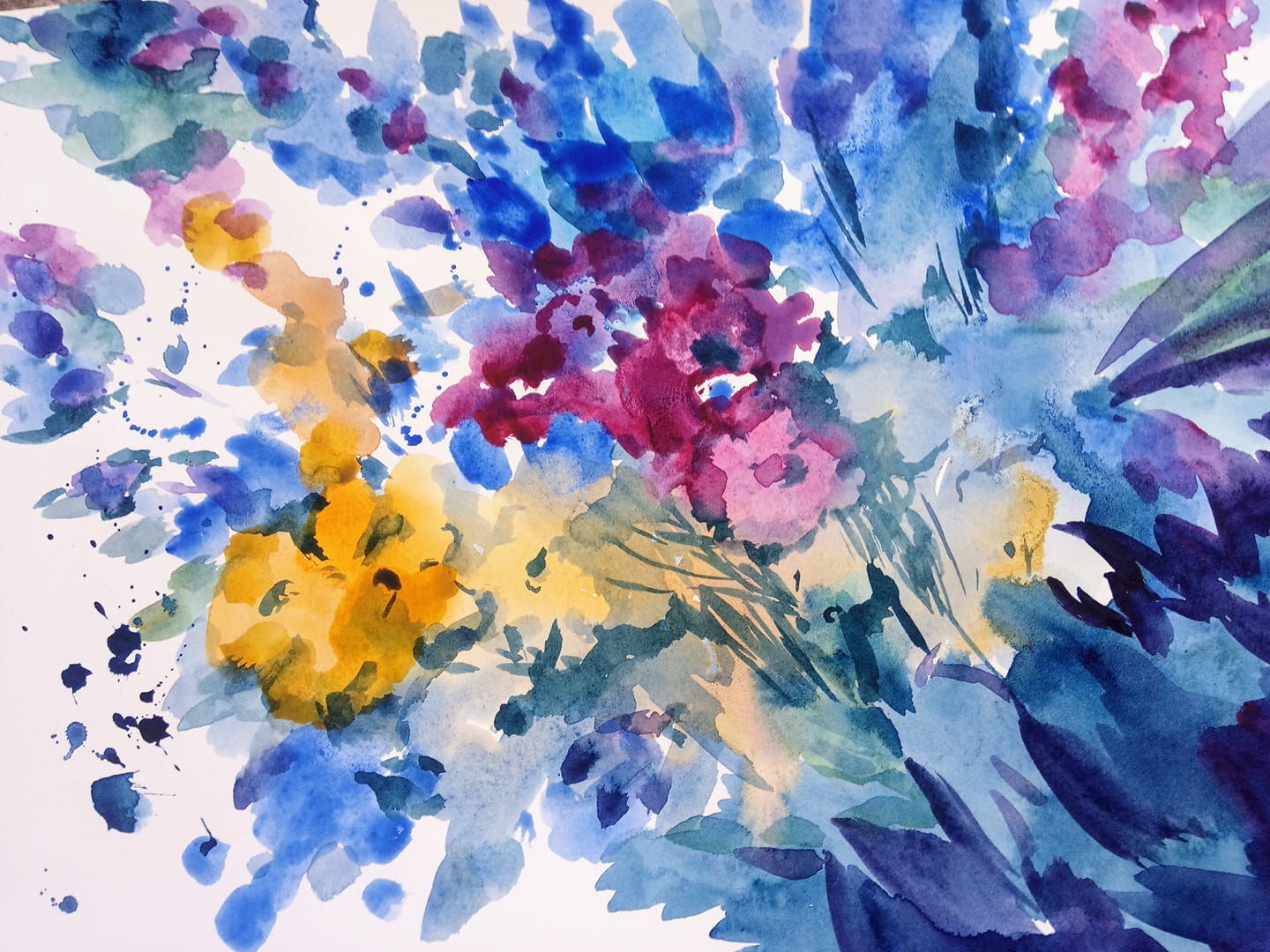 Летние цветы колокольчики