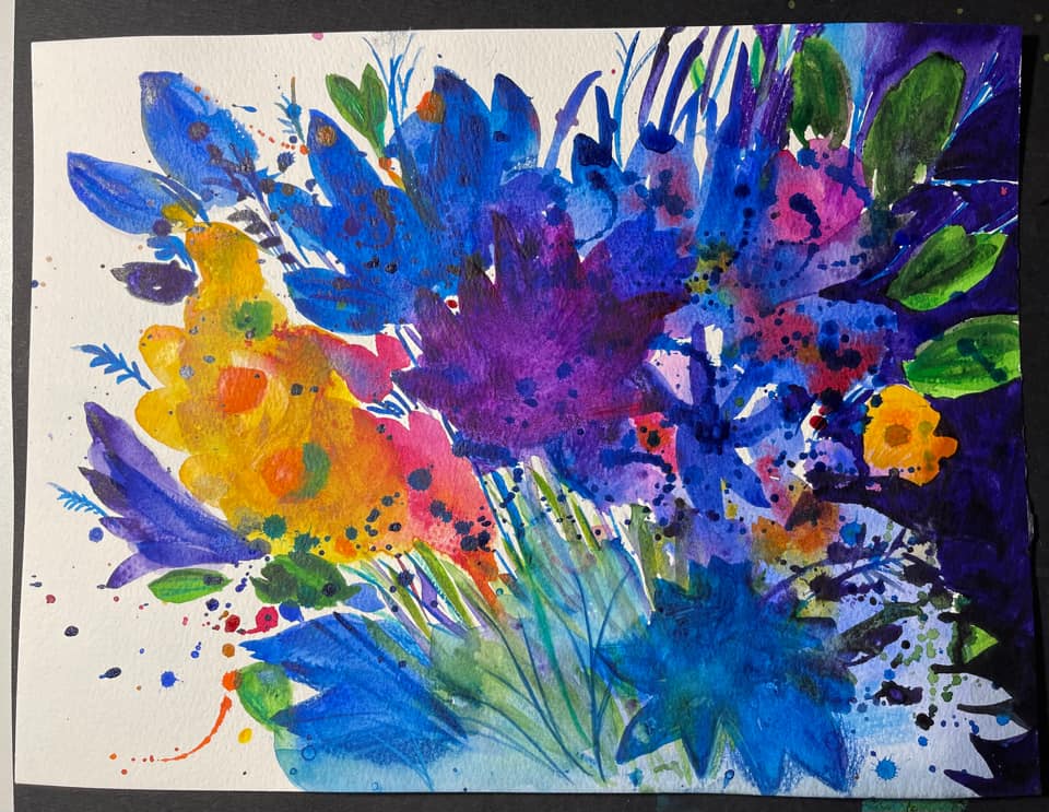 Летние цветы колокольчики