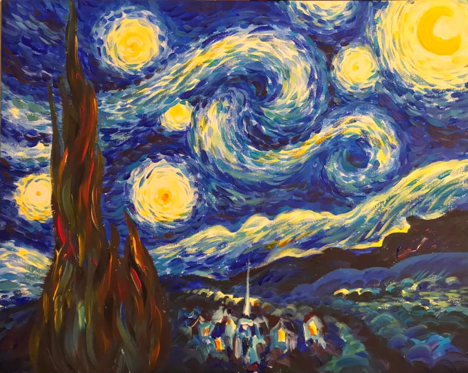 Акрил импрессионизм