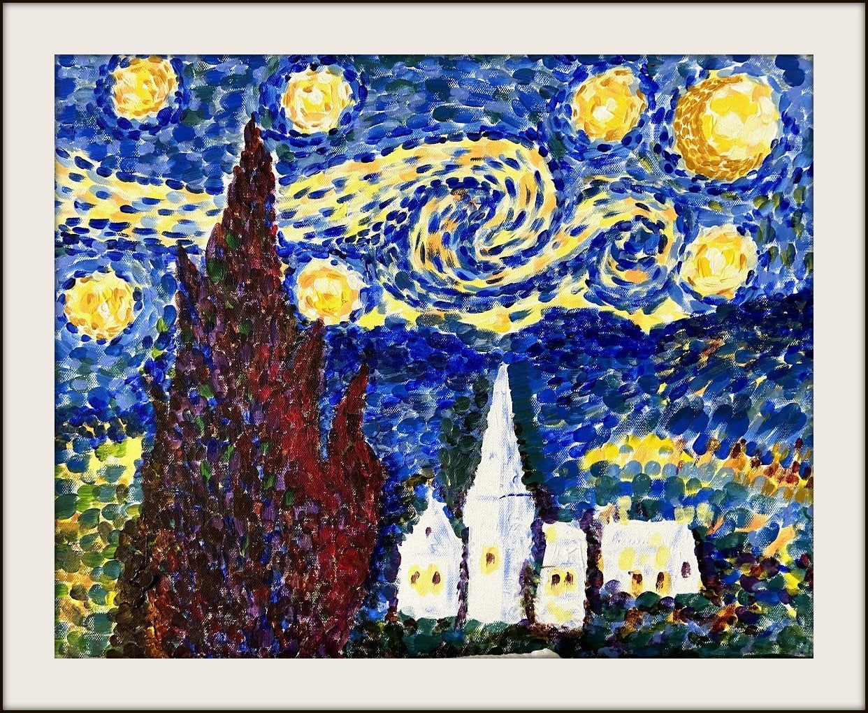 Акрил импрессионизм