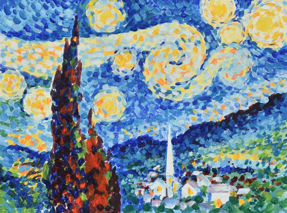 Акрил импрессионизм