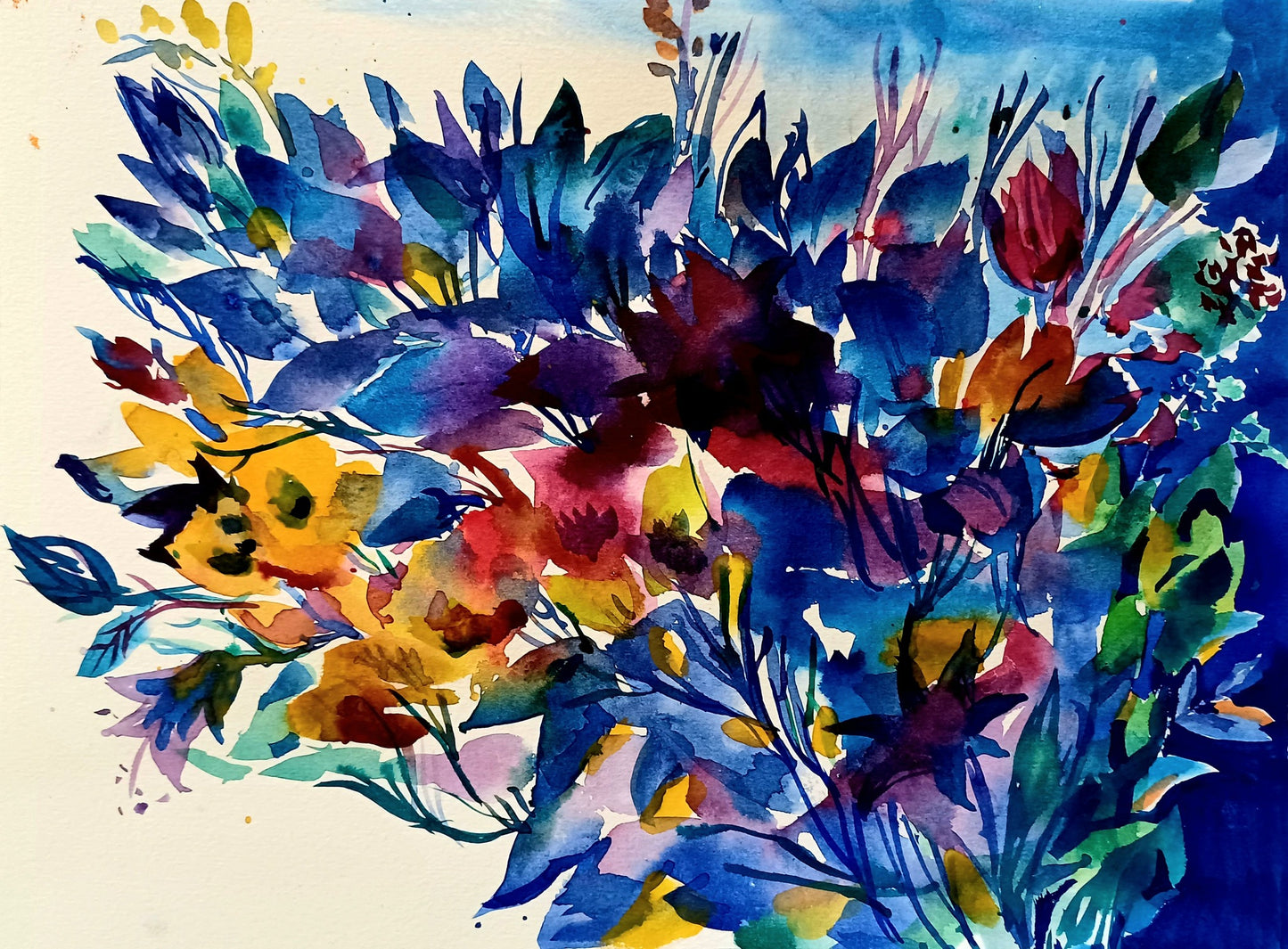 Летние цветы колокольчики