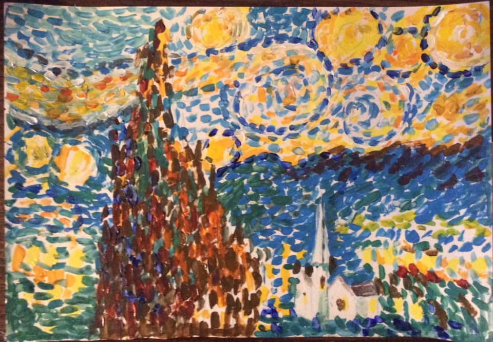 Акрил импрессионизм