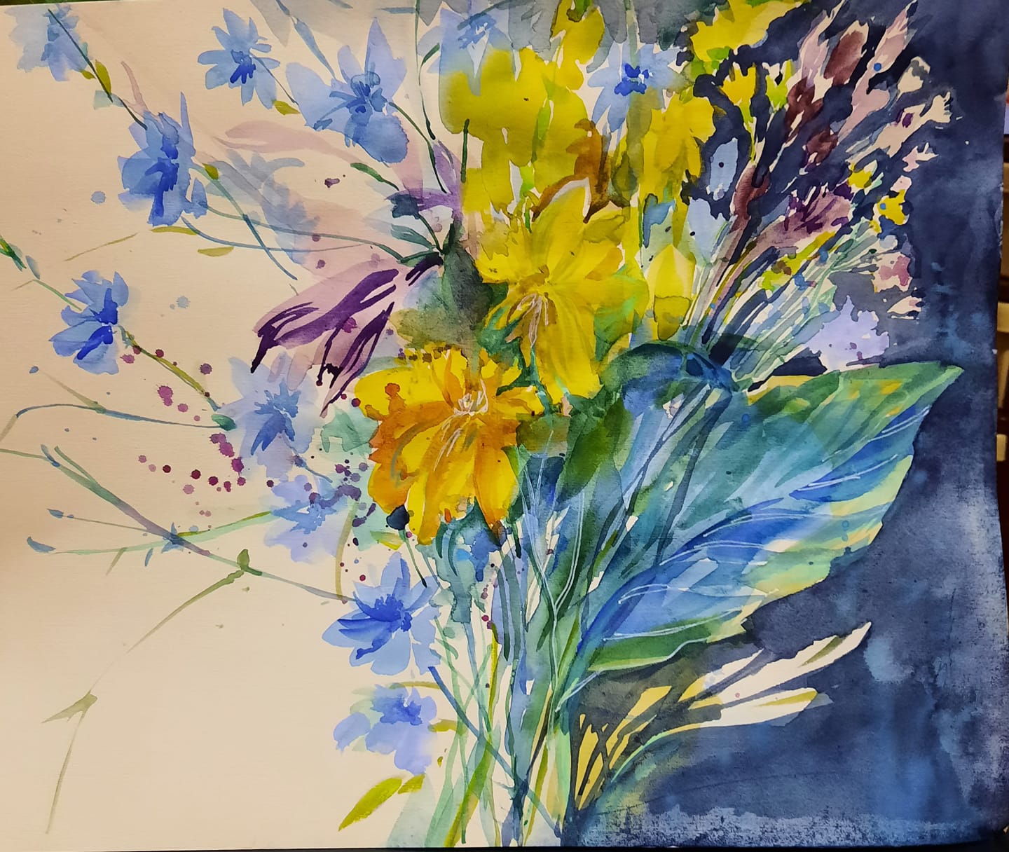 Летние цветы колокольчики