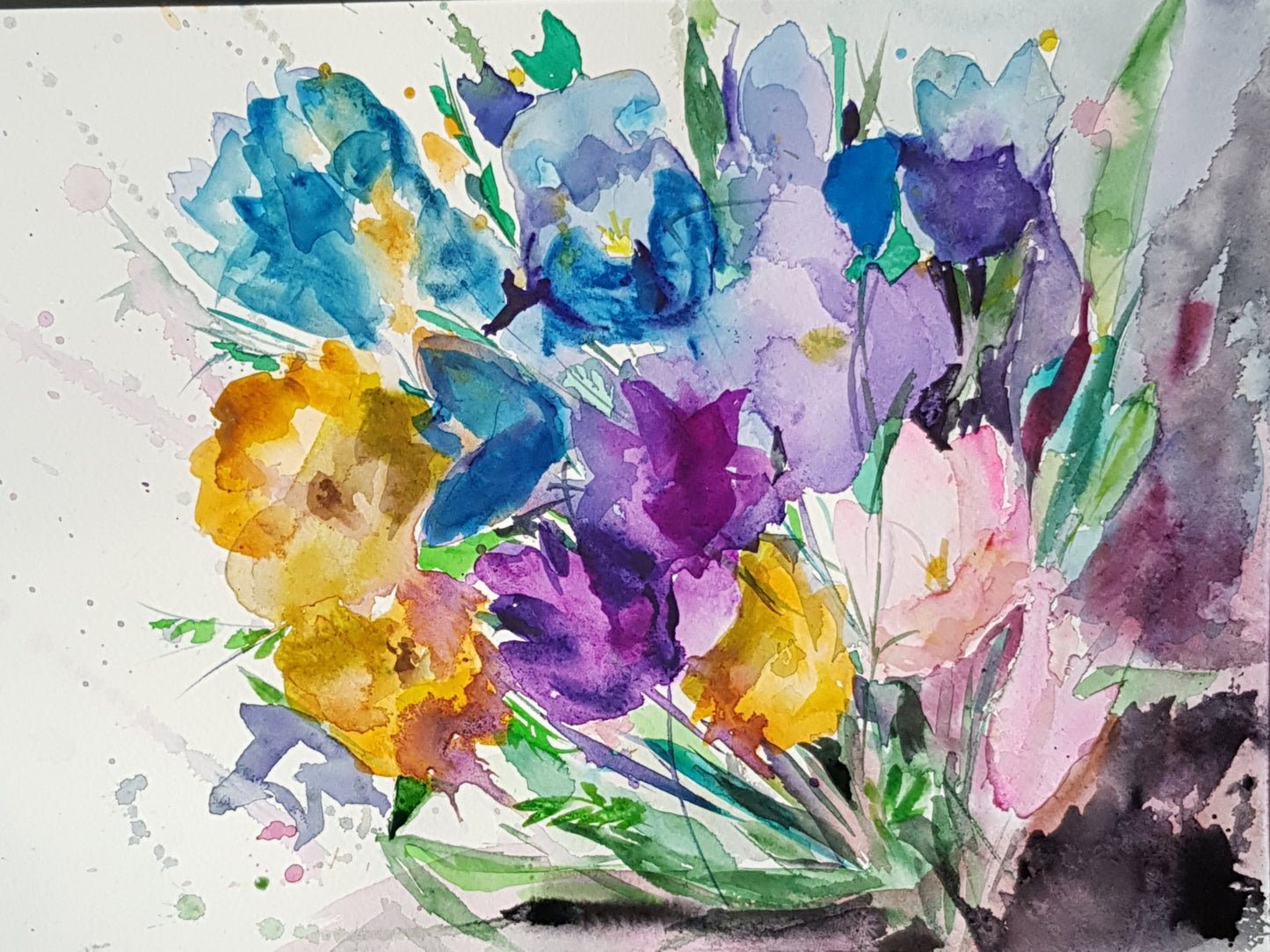 Летние цветы колокольчики