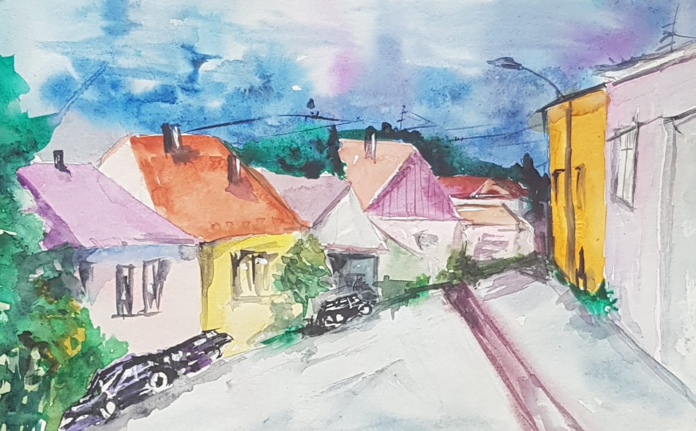 Академический пейзаж. Летняя акварель. Мастер-класс