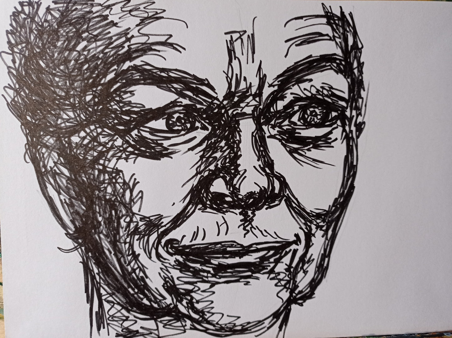 Портрет Свободной линией